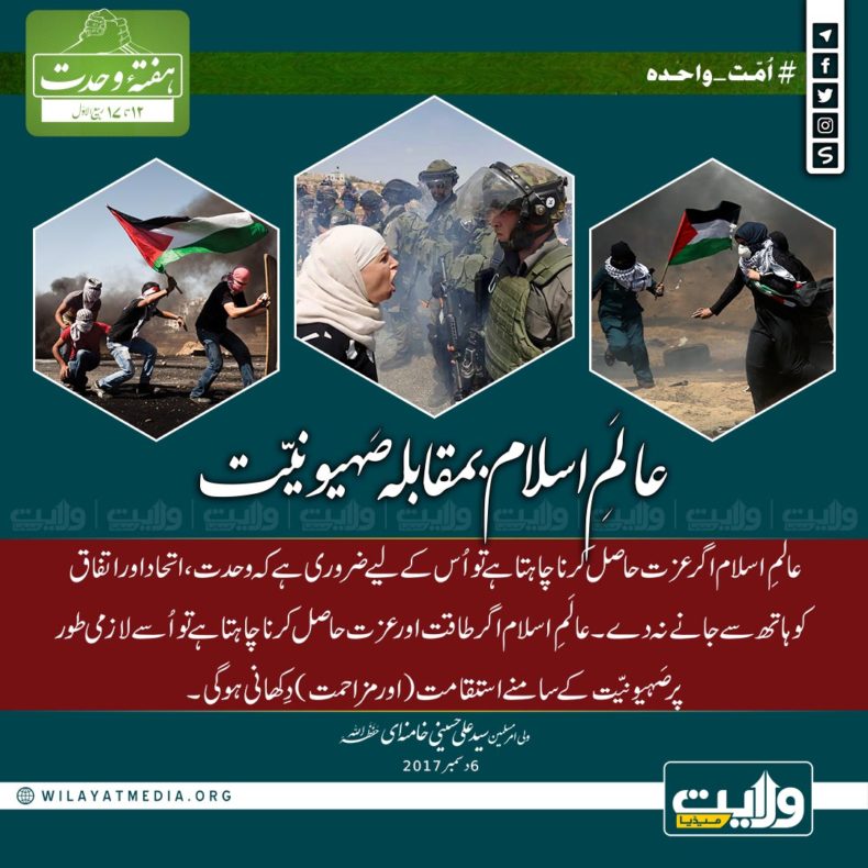 عالَمِ اسلام بمقابلہ صَہیونیّت