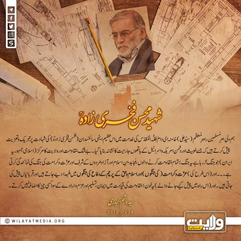 شہید محسن فخری زادہؒ