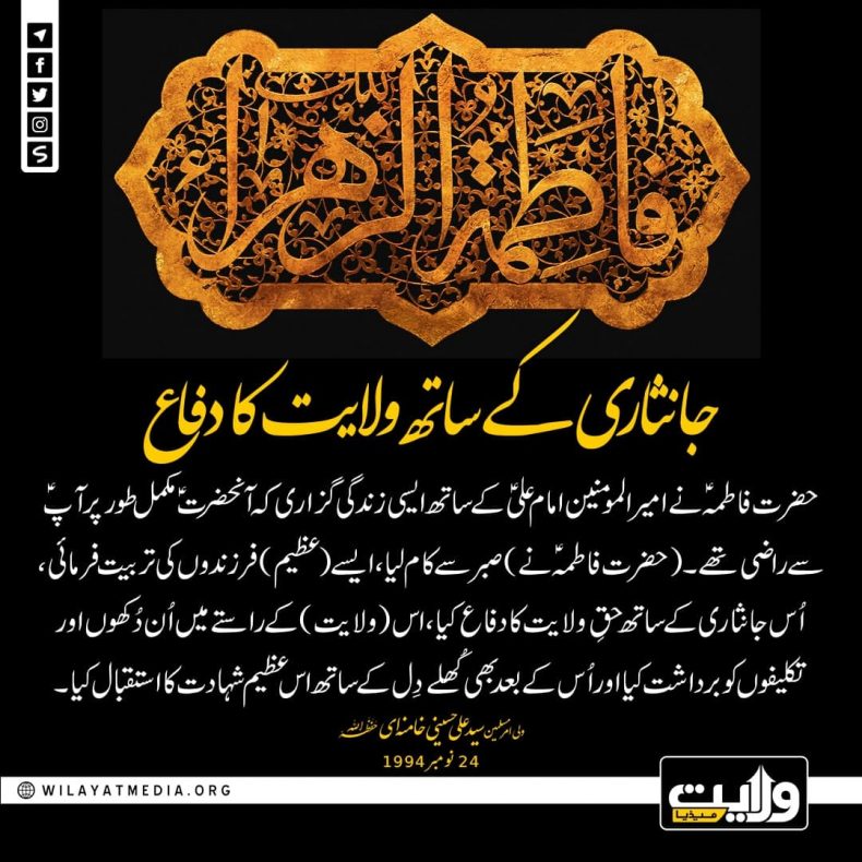 جانثاری کے ساتھ ولایت کا دفاع