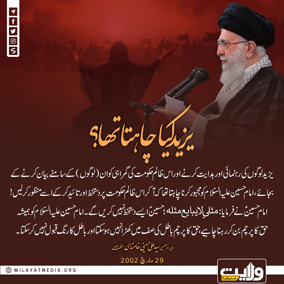 یزید کیا چاہتا تھا؟