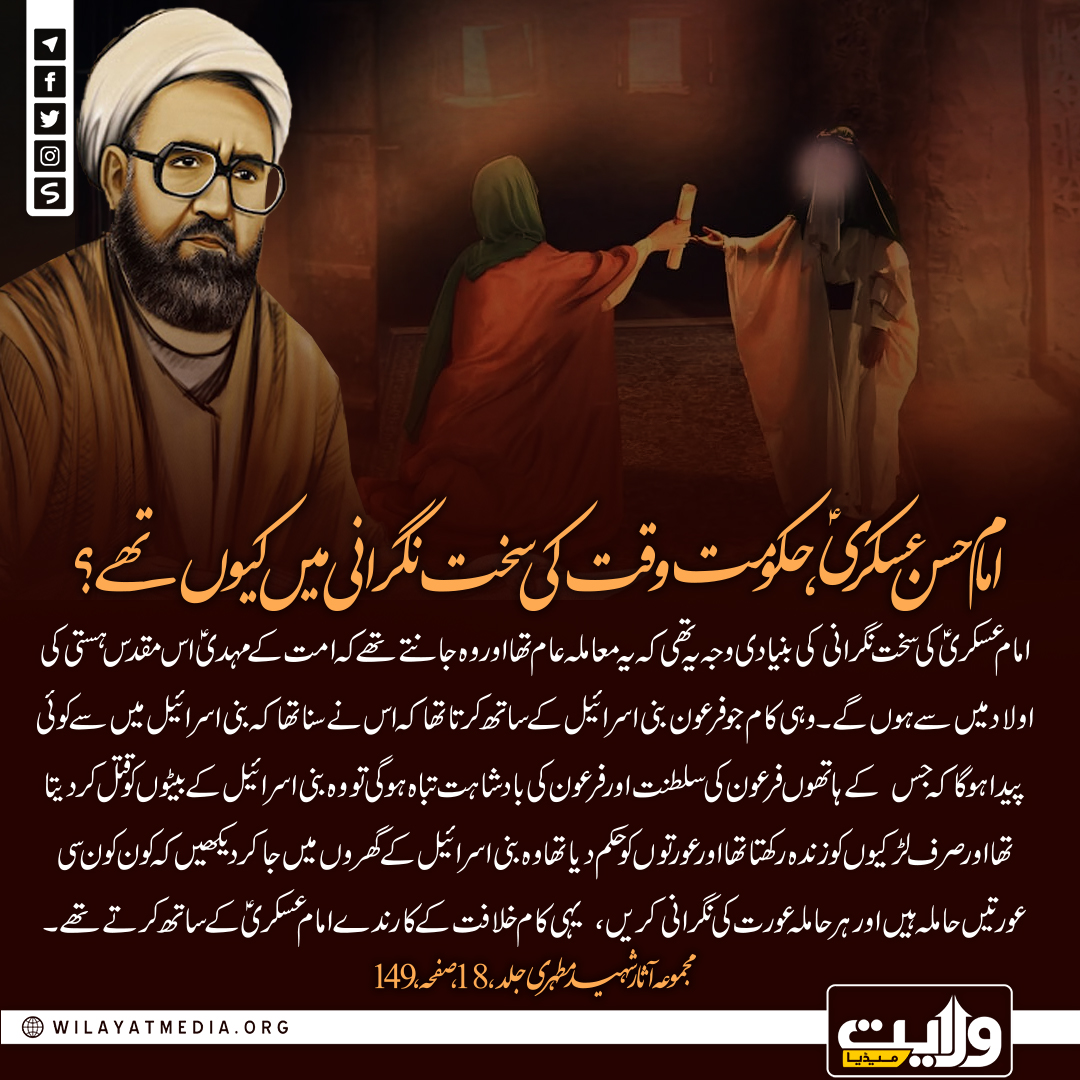 امام حسن عسکریؑ، حکومت وقت کی سخت نگرانی میں کیوں تھے؟